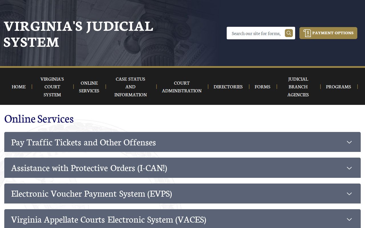 Frederick County criminal court record online services